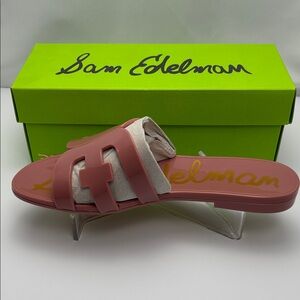 Sam Edelman Women’s Bay Jelly Slide Sandals in Pink Sz8 #0257